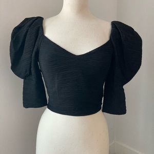 Zara Voluminous Sleeves Top